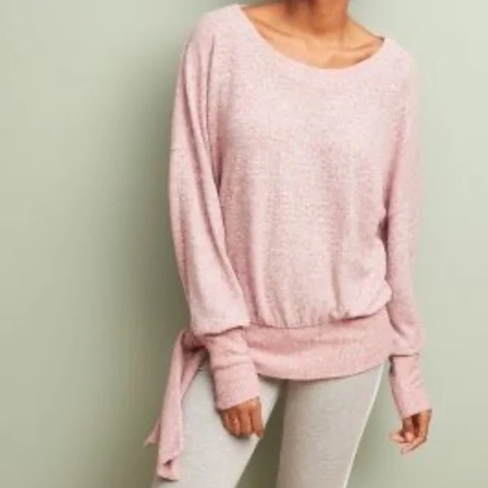 Anthropologie Saturday Sunday Payton Brushed Fleece Pullover, Size Medium